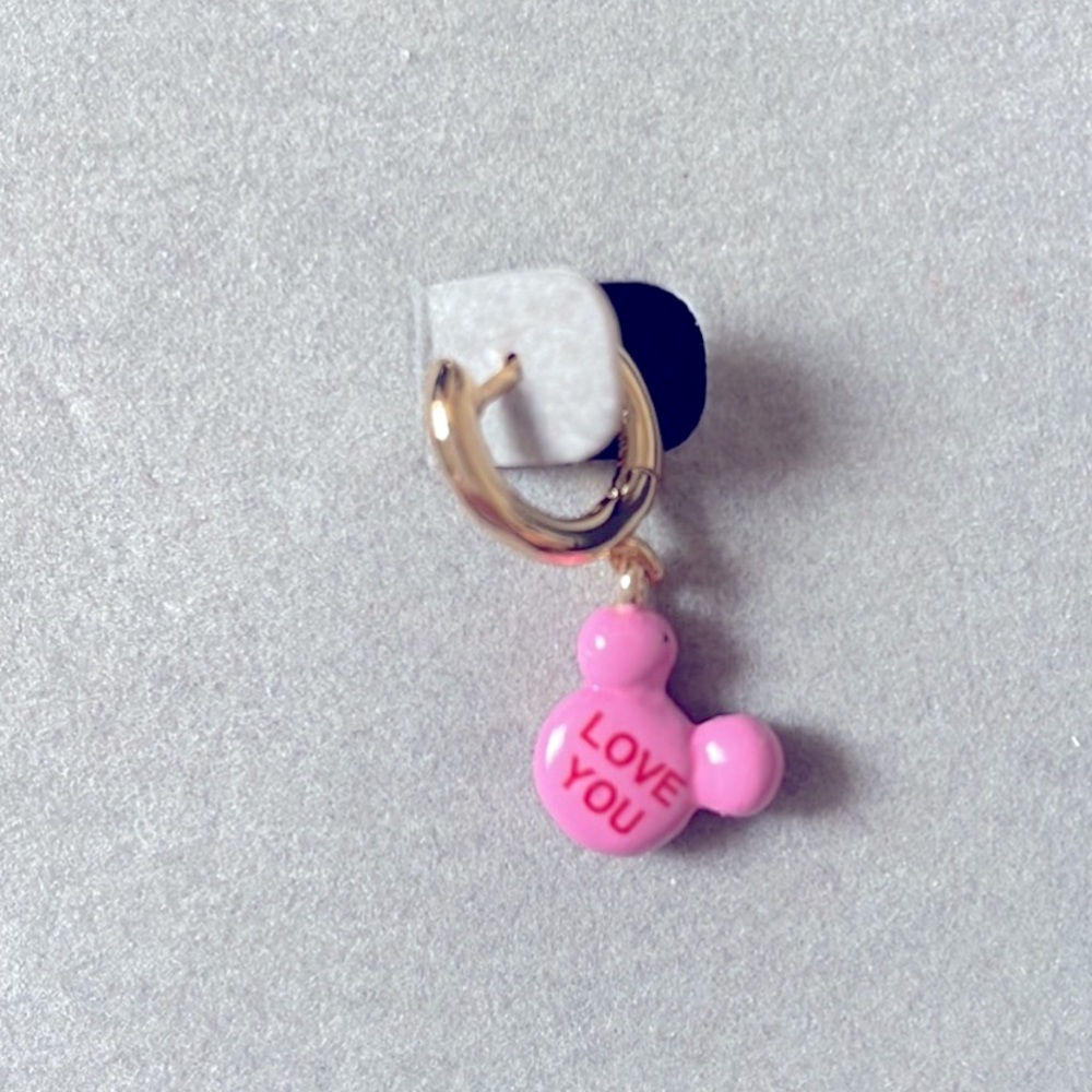 Disney & BAUBLEBAR pink Mickey Mouse earrings - Picture 3 of 4